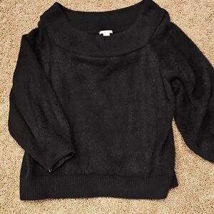 H&M Black Cowl Neck Sweater